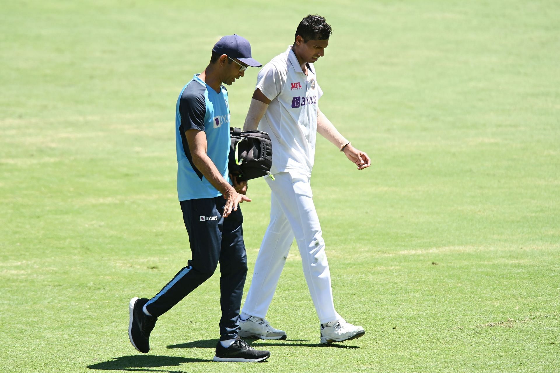 Indian fast bowler Navdeep Saini won the Man of the Match award in this game (Image: Getty)