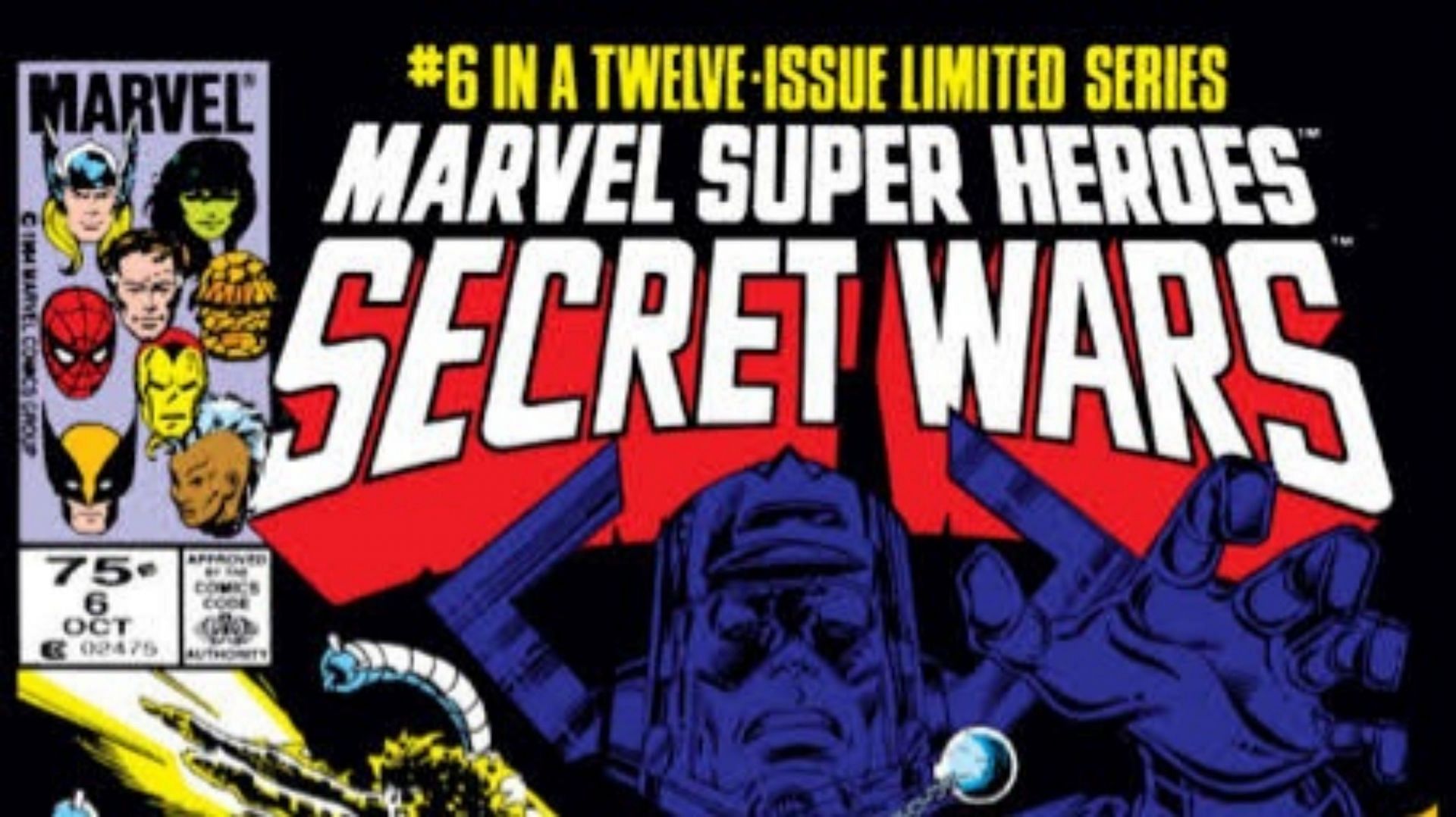 The cover for Secret Wars 1984 (Image via Marvel Comics)