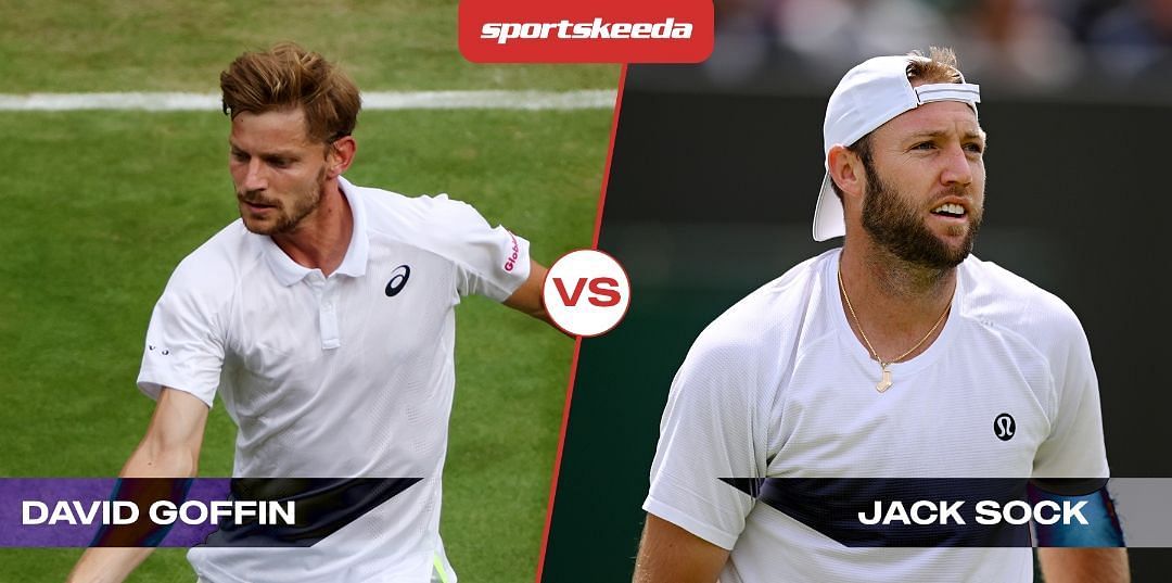 Jack Sock will take on David Goffin in the first round of the Citi Open in Washington, D.C.