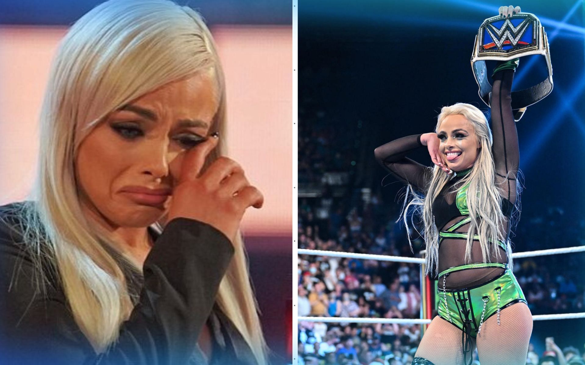 WWE Superstar gets emotional after Liv Morgan wins her first title