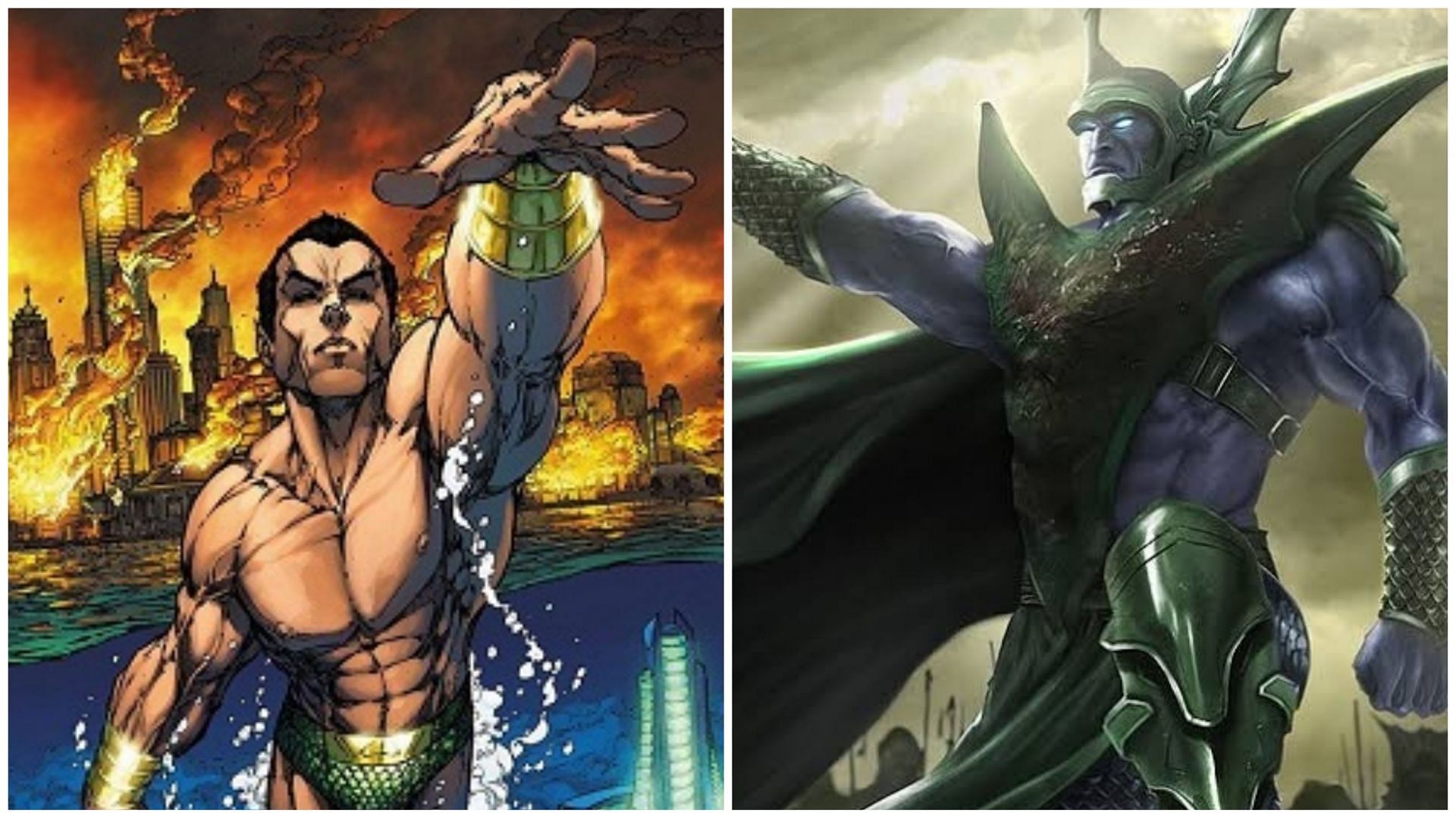 Namor and Attuma (Images via Marvel Comics)