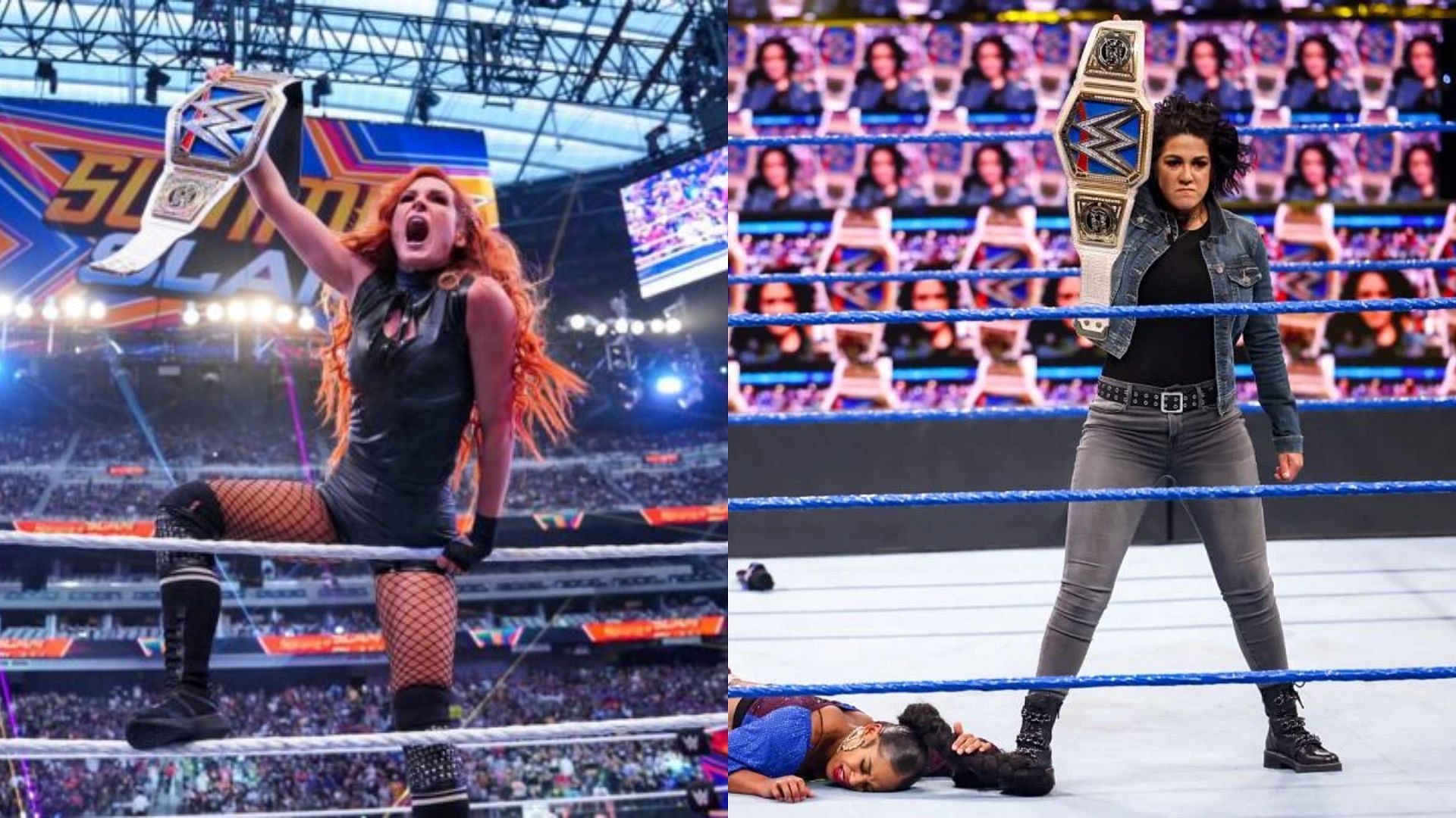 WWE Becky Lynch & Bianca Belair GAMEPLAY Fortnite! 