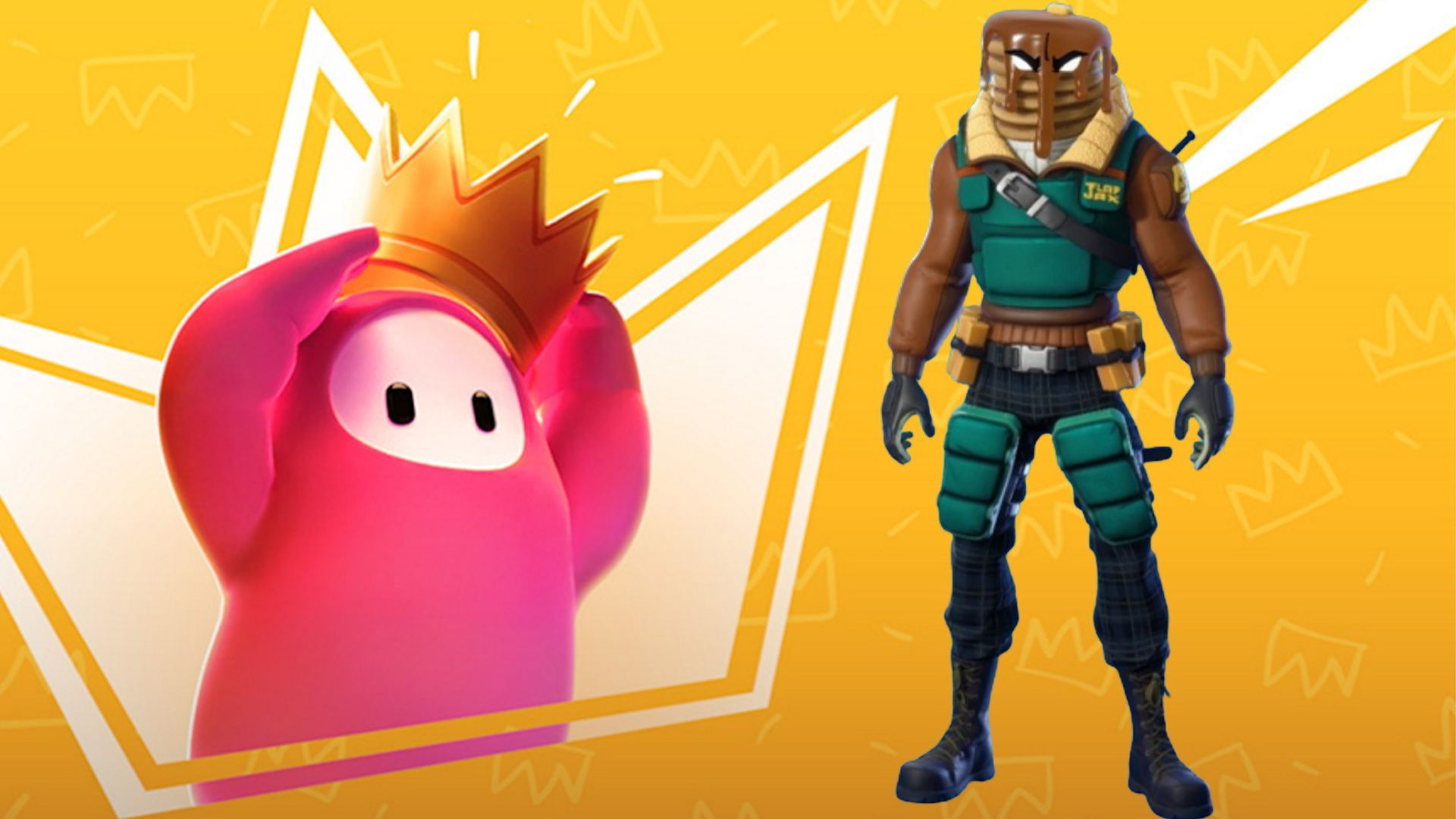 FORTNITE E FALL GUYS! SKIN DE GRAÇA PRA QUEM JOGAR AGORA! 