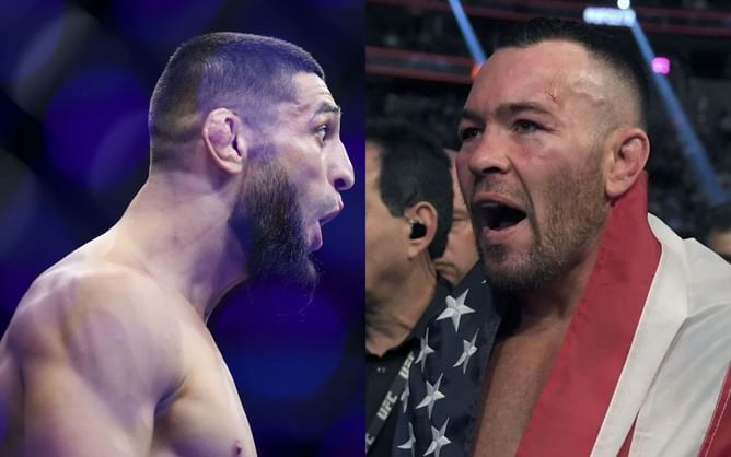 "Let's go b**ch" - Every time Khamzat Chimaev has mentioned Colby Covington on Twitter