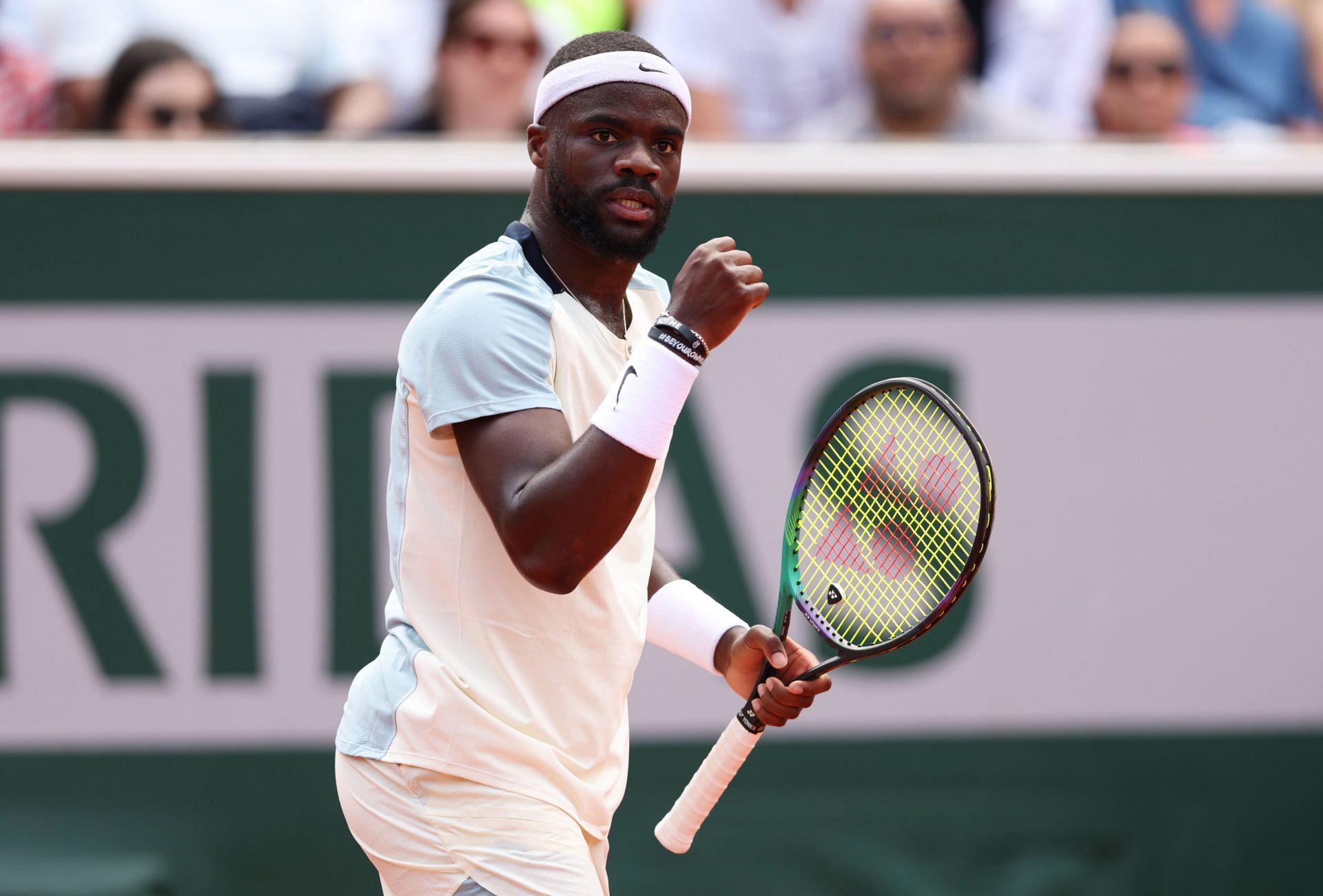 Frances Tiafoe at the 2022 French Open.
