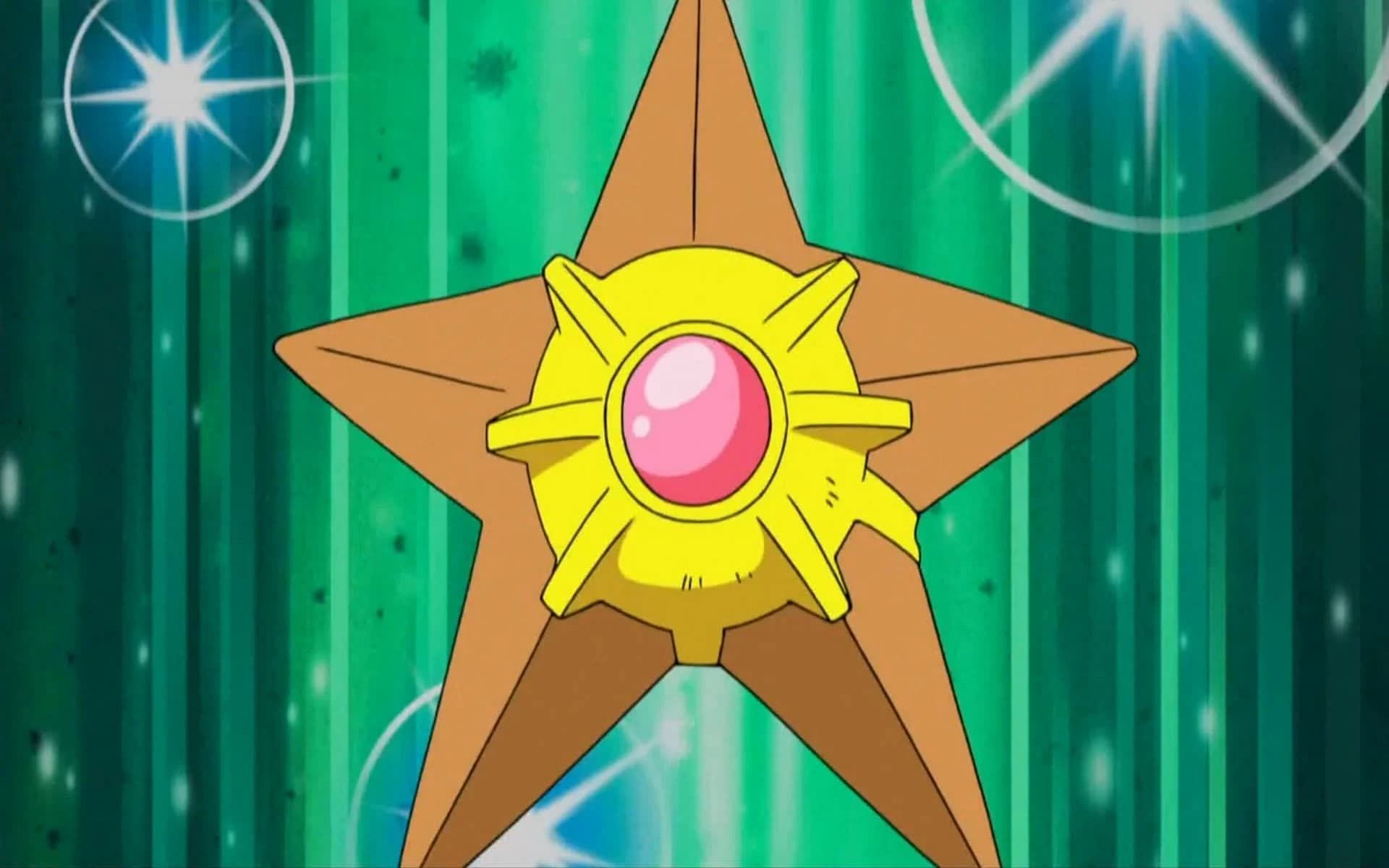 This is Misty&#039;s Staryu from the Pokemon anime (Image via The Pokemon Company)
