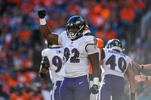 Baltimore Ravens interior defensive lineman Justin Madubuike