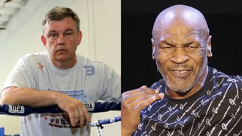 Teddy Atlas (left) and Mike Tyson (right)