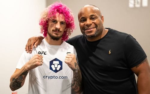 Sean O'Malley (left), Daniel Cormier (right) [Image courtesy: @ufc via Instagram]