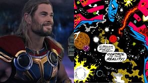 Who are the cosmic beings with cameos in Thor: Love and Thunder? Elder beings Easter eggs feat. Death, Watcher, Living Tribunal, and more