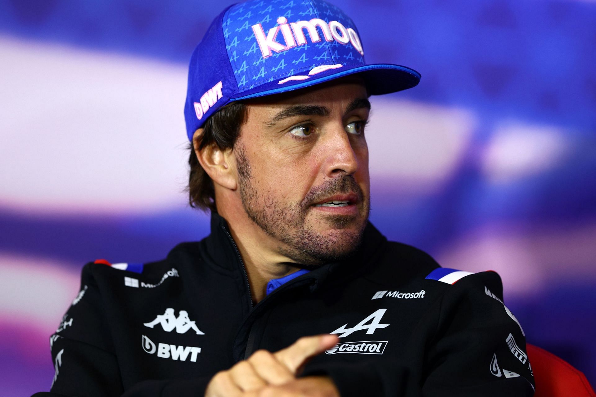 Fernando Alonso at the 2022 F1 Grand Prix of Great Britain - Previews