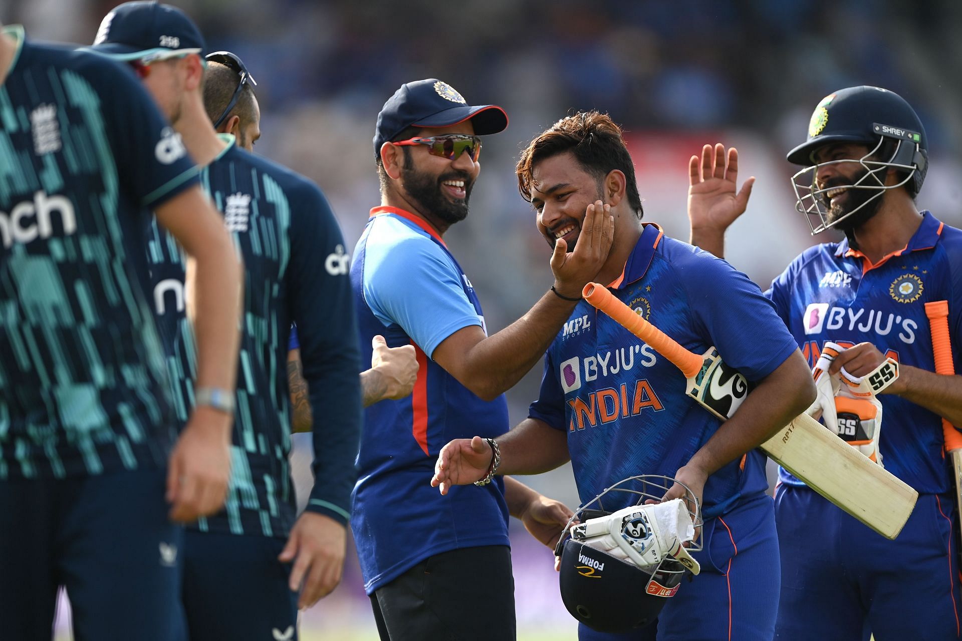 Rohit Sharma&#039;s men completed the tour of England with a memorable win. (Image: Getty)