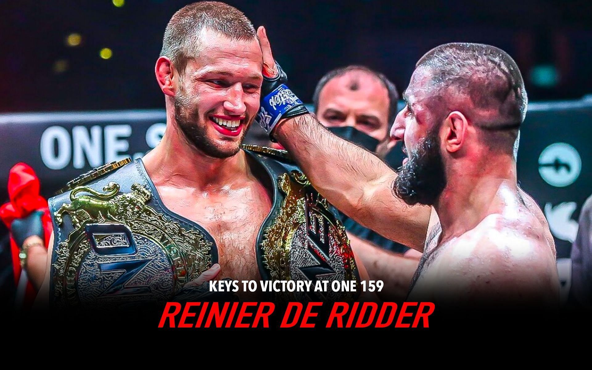 Reinier de Ridder | ONE middleweight and light heavyweight world champion [Image via ONE]
