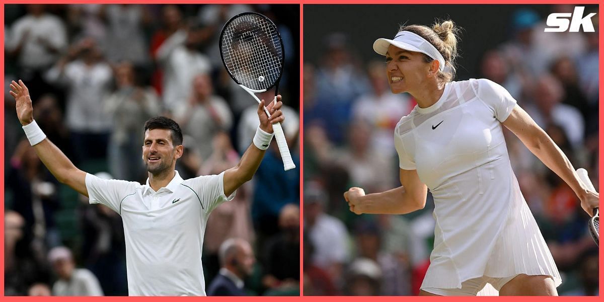 Novak Djokovic and Simona Halep lead the list of favorites to win Wimbledon