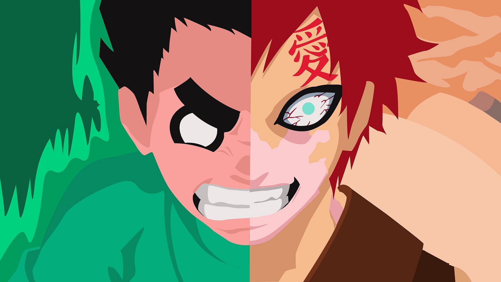 Rock Lee vs Gaara is widely considered one of the best fights in the entire Naruto series (Image via Masashi Kishimoto/Shueisha/Studio Pierrot, Naruto)