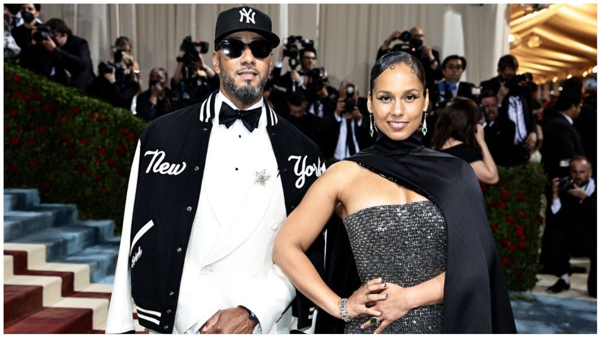 Swizz Beatz gifted an expensive necklace to his wife Alicia Keys (Image via Dimitrios Kambouris/Getty Images)