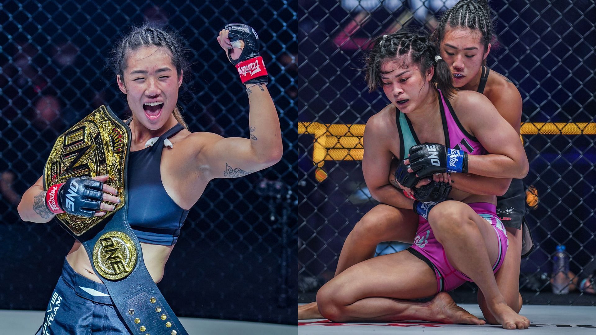 [Photo Credit: ONE Championship] Angela Lee, Stamp Fairtex