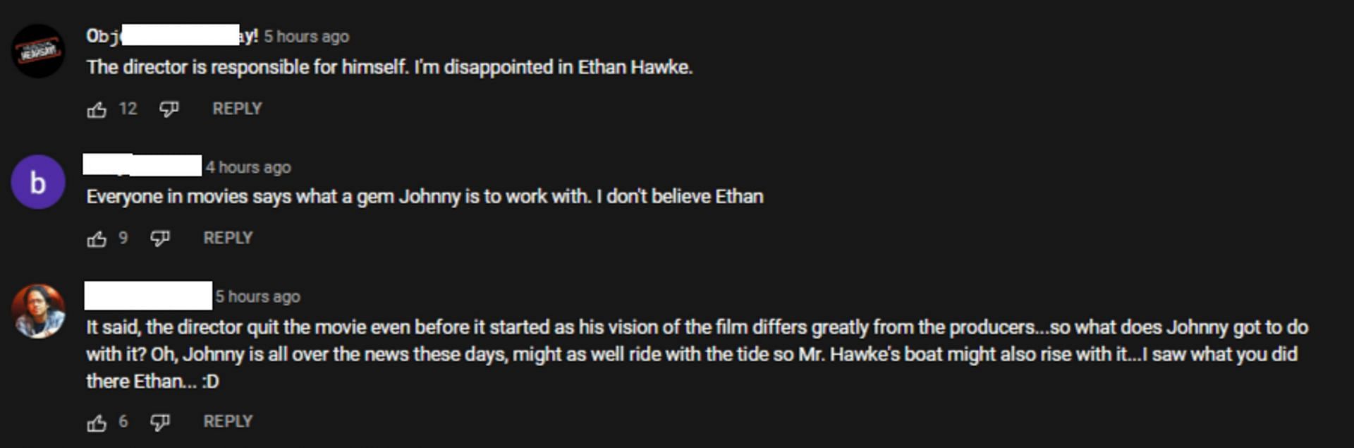YouTube comments on the matter (Image via All the Newz/YouTube)