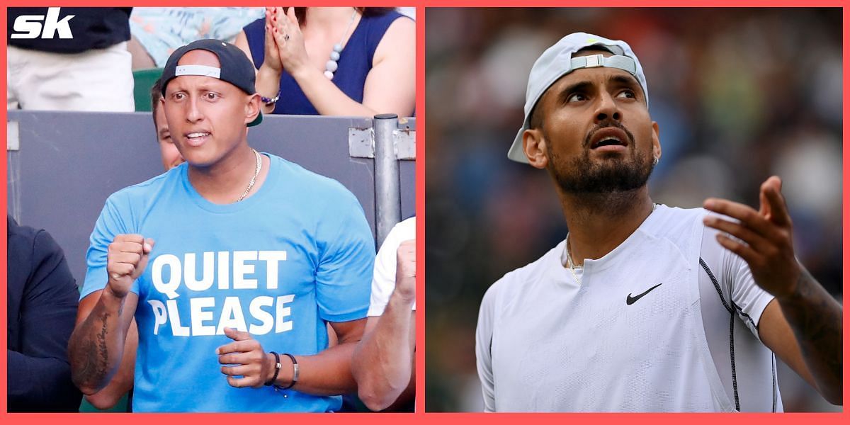 Christos Kyrgios (L) has written an emotional tribute to his brother