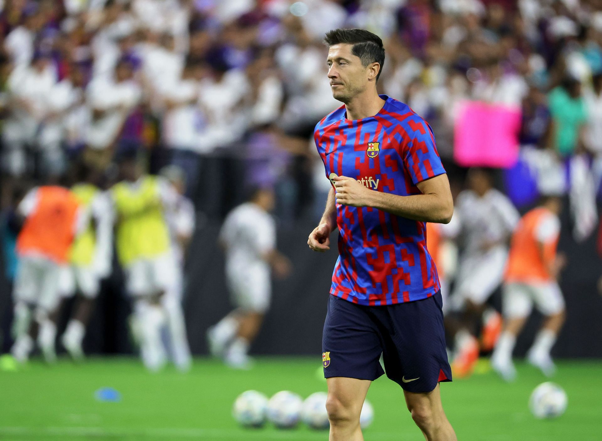 The striker is gradually settling down with Barcelona
