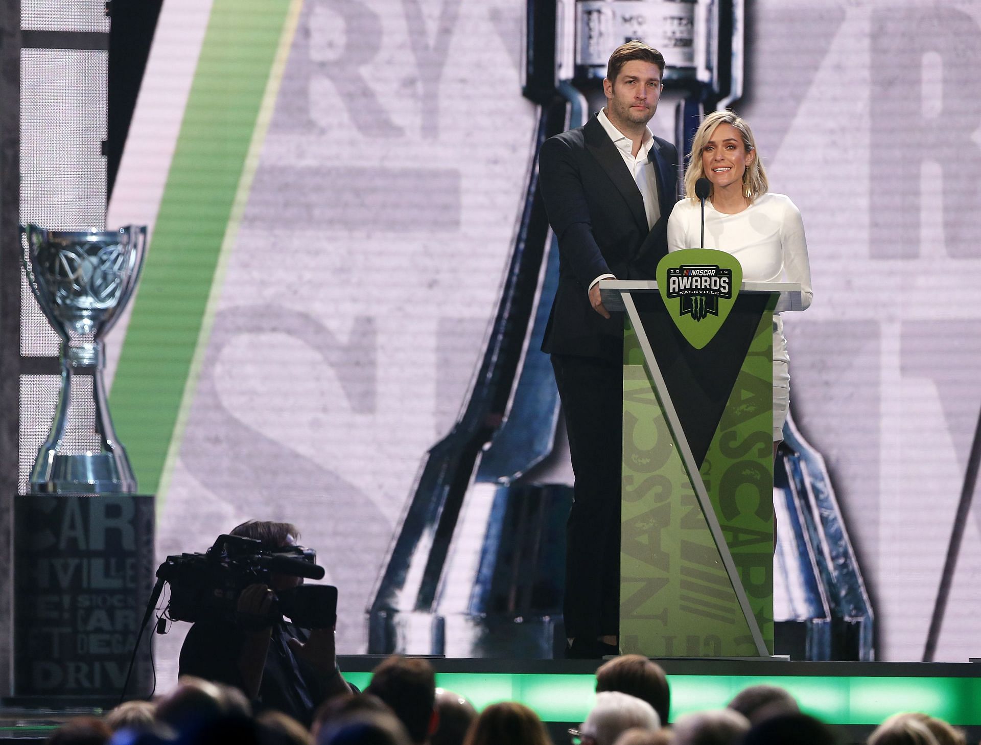 Jay Cutler and Kristin Cavallari at the Monster Energy NASCAR Cup Series Awards