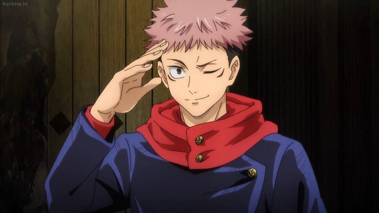 Yuji Aus Dem Anime Jujutsu Kaisen (Bildnachweis: Gege Akutami/Shueisha, Viz Media, Jujutsu Kaisen)