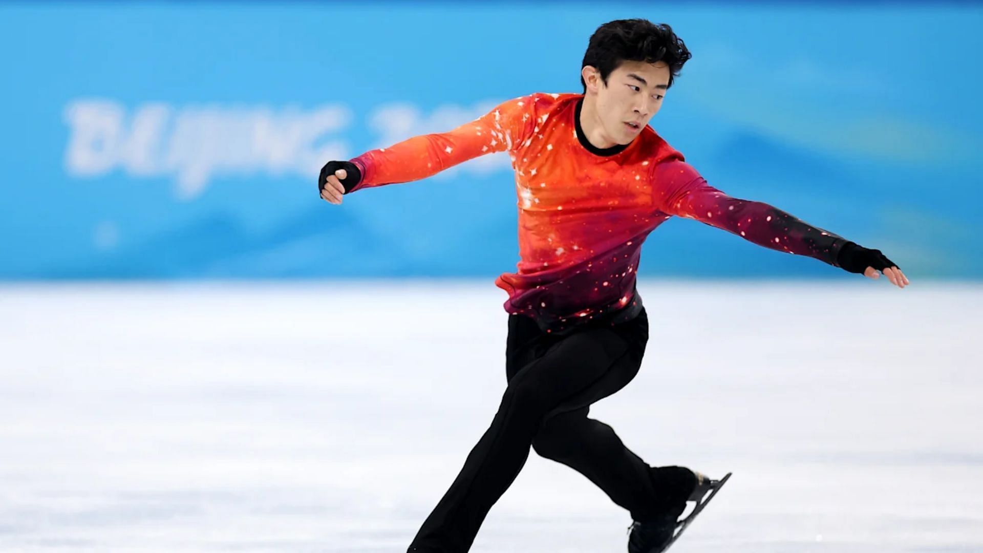 Nathan Chen at the 2022 Winter Olympics in Beijing (Image via Getty Images)