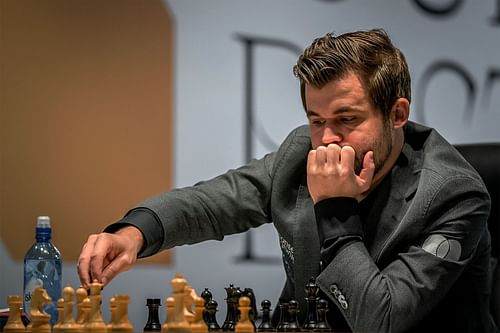 World chess champion Magnus Carlsen is optimistic about India's chances at the forthcoming Chess Olympiad in Chennai. (Pic credit: AICF)