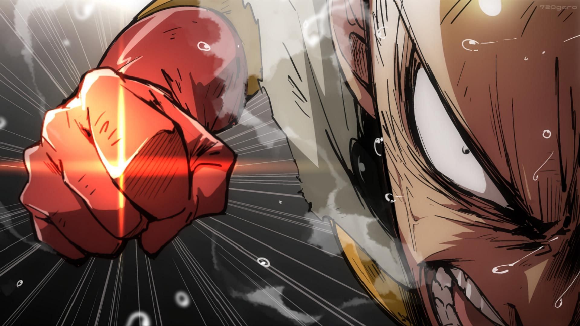 Manga colors on X: [One punch man ch.167] Serious saitama punches