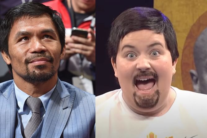 Watch:- Best celebrity parodies of boxing legend Manny Pacquiao, ft. Drake, Aidy Bryant and more