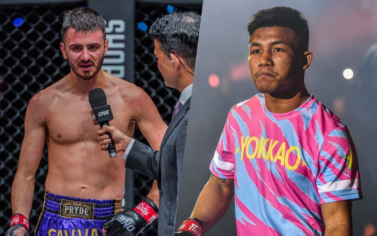 [Photo Credit: ONE Championship] Savvas Michael, Rodtang Jitmuangnon