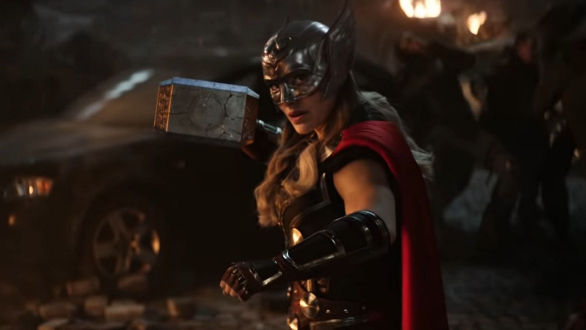 Natalie Portman as Mighty Thor (Image via Marvel Studios)