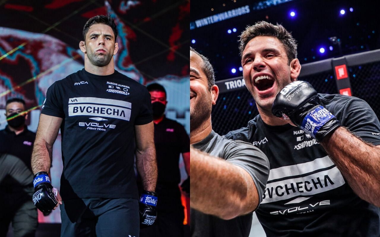 Marcus &#039;Buchecha&#039; Almeida talks about a possible ONE world title shot in the near future [Image courtesy of ONE]