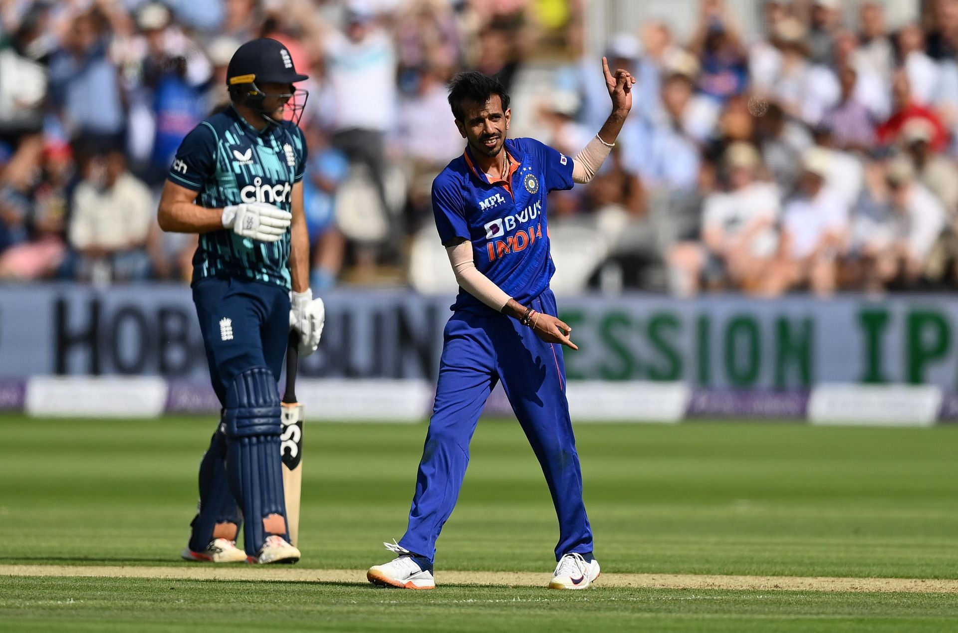 Yuzvendra Chahal was India&#039;s most successful bowler in the second ODI against England