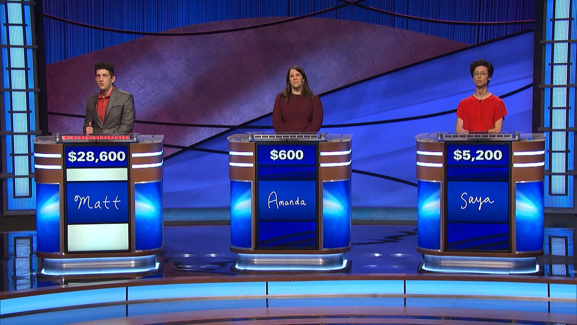 A still from Jeopardy! (Image via @Jeopardy/Instagram)