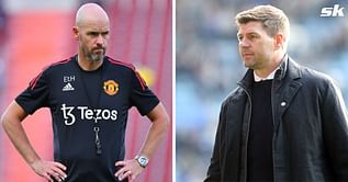 "The name speaks for itself" - Aston Villa manager Steven Gerrard opens up on Manchester United's 'different style' under Erik ten Hag