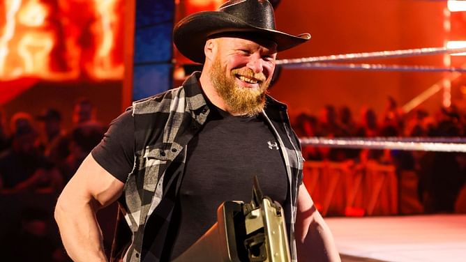 "Just 2 Canadian Alpha Males" - Former WWE Intercontinental Champion sends a birthday message to Brock Lesnar
