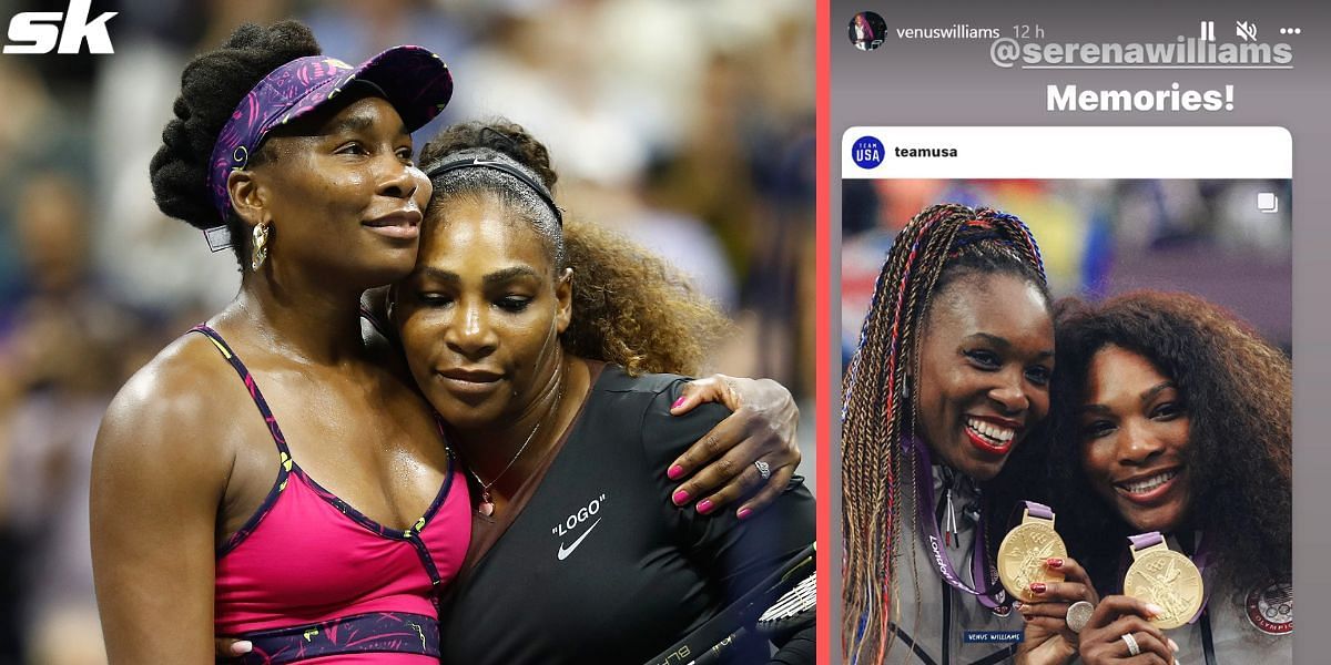 Venus Williams shared a nostalgic post of her and Serena Williams at the 2012 London Olympics