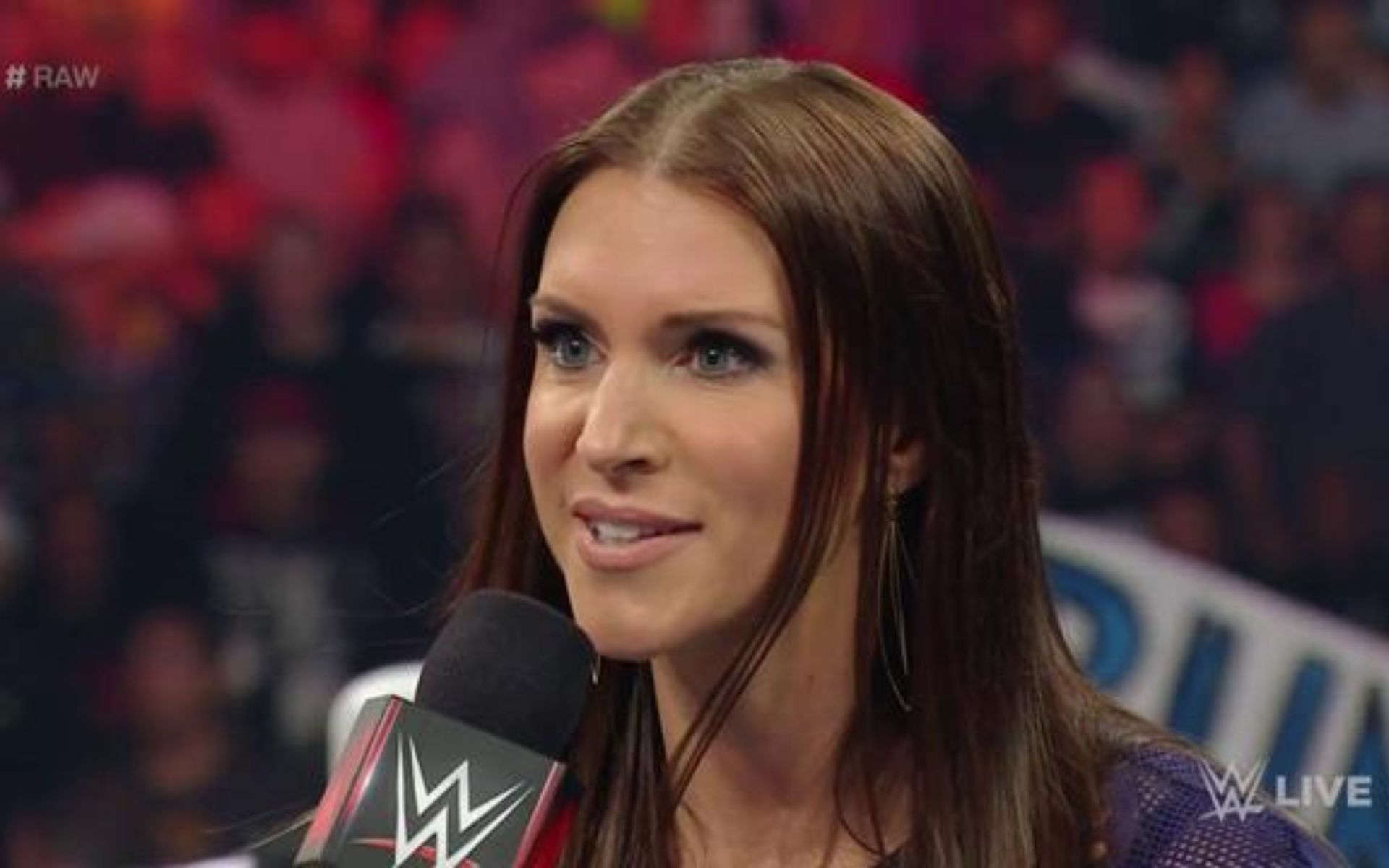 WWE's Stephanie McMahon congratulates Rey Mysterio