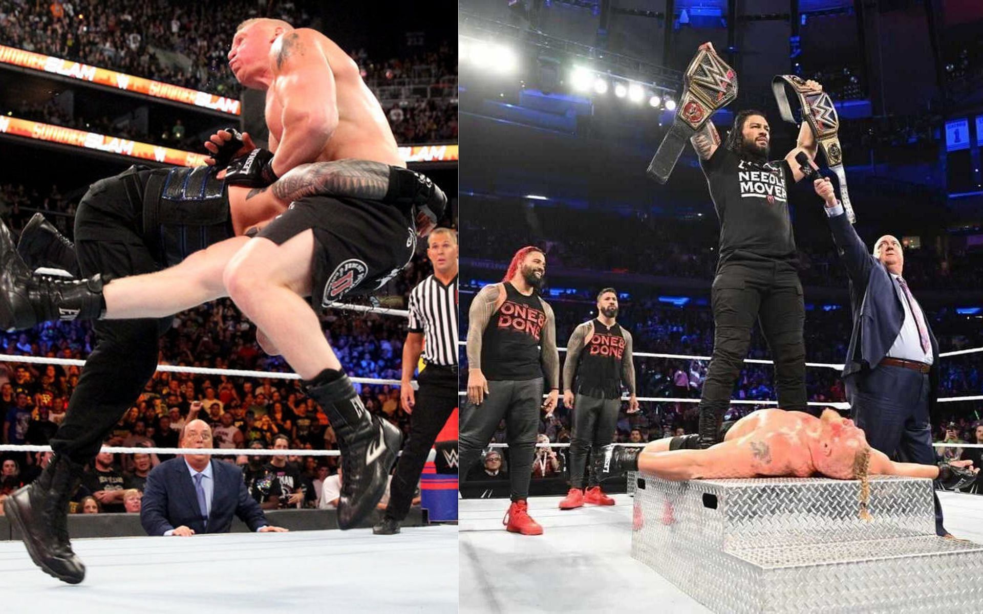 Roman Reigns is the favorite to win against Brock Lesnar at SummerSlam 2022