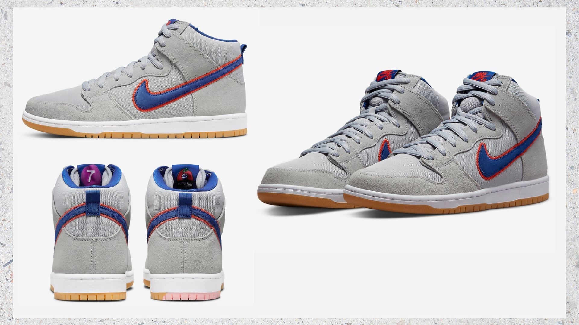 Nike SB Dunk HIgh New York Mets Release Details - JustFreshKicks