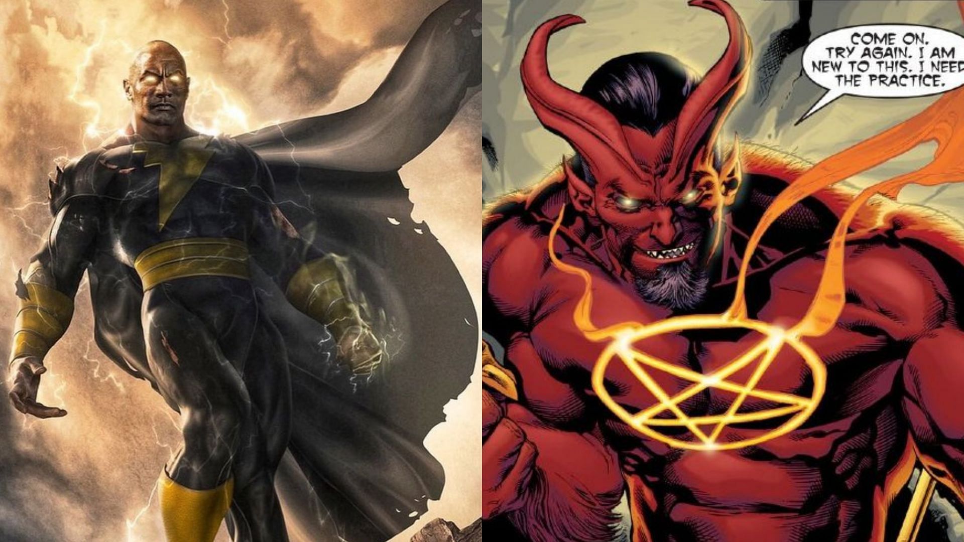 Who is stronger between DC's Sabbac and Black Adam? Powers compared as