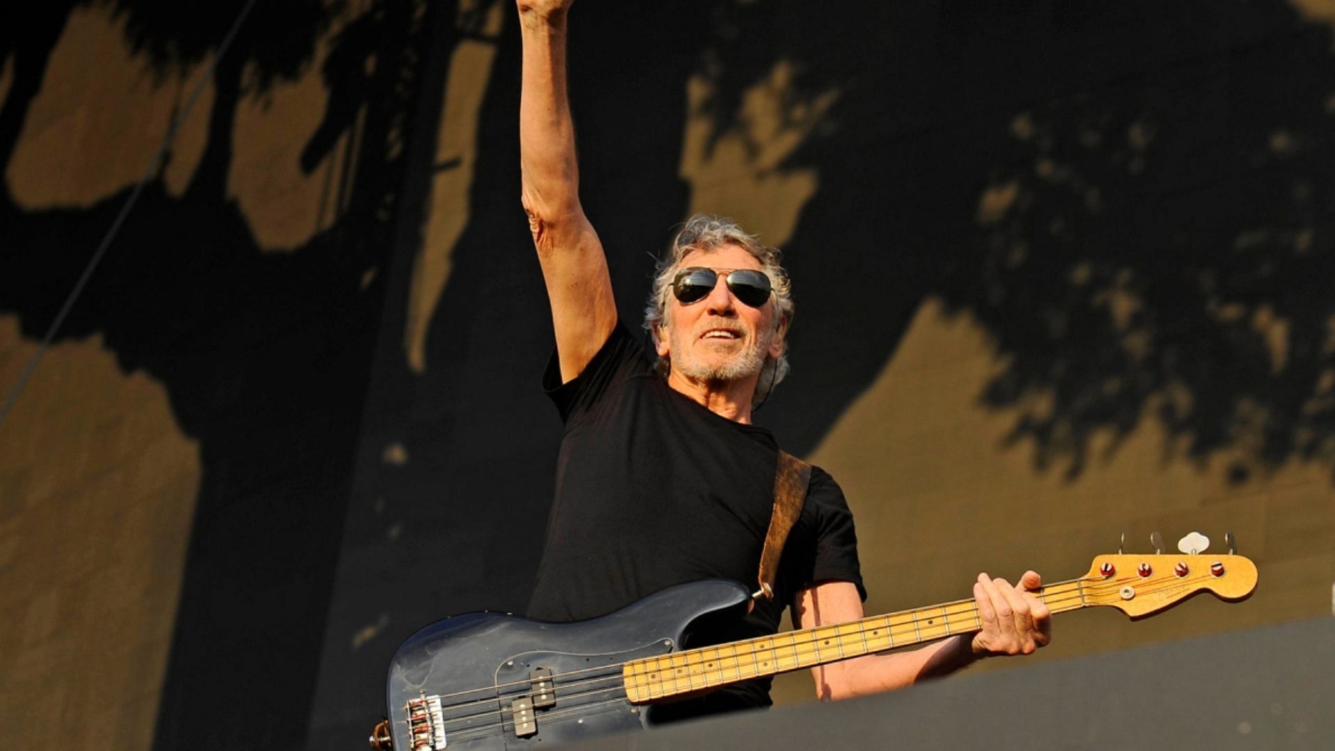 Roger Waters at a concert (Image via AP)
