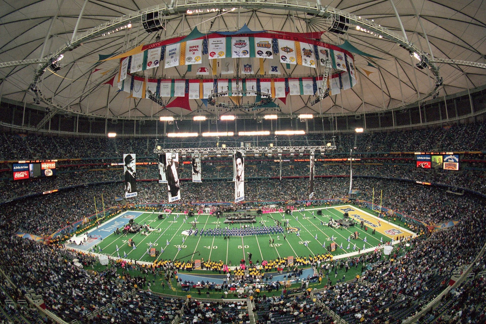 General view of Super Bowl XXXIV
