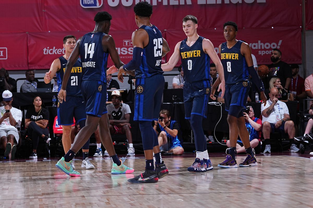 The Denver Nuggets in Summer League action