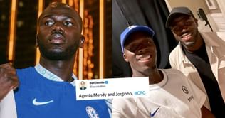 "Agent Mendy and Jorgi", "Best defence in Europe" - Chelsea fans celebrate the signing of Kalidou Koulibaly