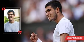 "In one year, I was able to experience many good moments, but I work hard to achieve these goals, and I continue to grow" - Carlos Alcaraz after reaching Umag quarterfinals