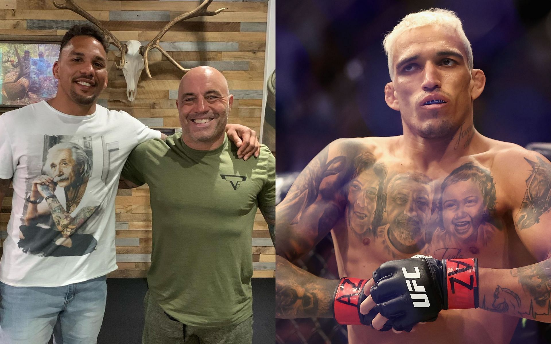 Eryk Anders tells Joe Rogan how Charles Oliveira turned his UFC career ...