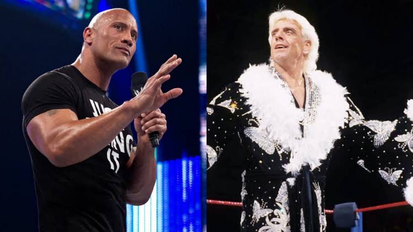 Ric Flair reacts to The Rock&#039;s message