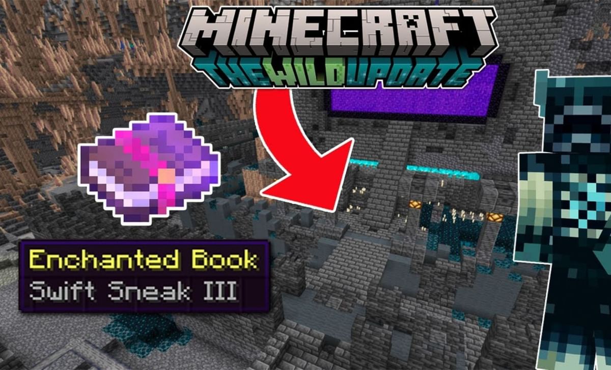 What is the Swift Sneak enchantment in Minecraft 1.19 update?